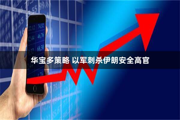 华宝多策略 以军刺杀伊朗安全高官